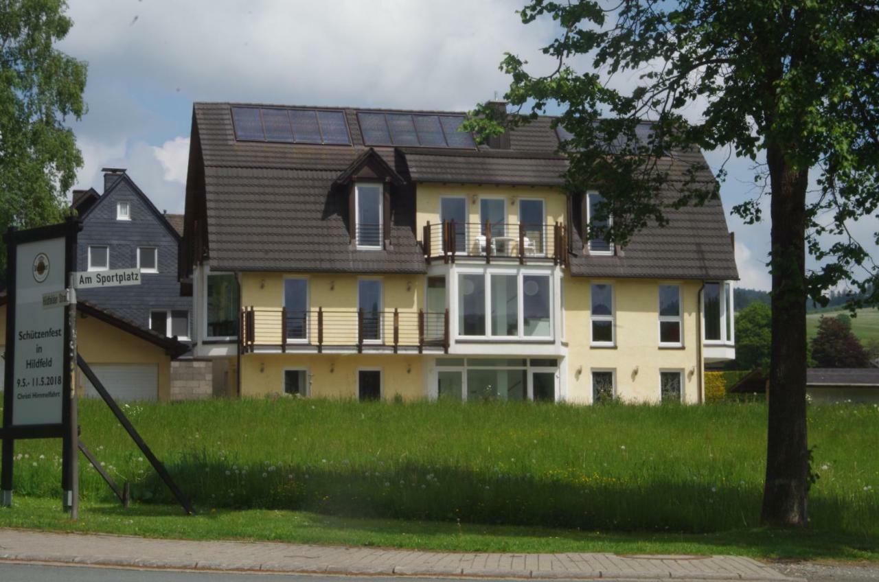 Ferienwohnung Das gelbe Haus 1 Winterberg Exterior foto